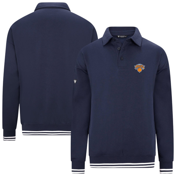 New York Knicks Levelwear Navy Sportsman Top