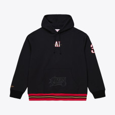 Толстовка Philadelphia 76ers Allen Iverson Mitchell & Ness Black Playmaker Fleece