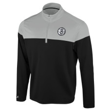 Пуловер Brooklyn Nets Antigua Black/Gray Hinder
