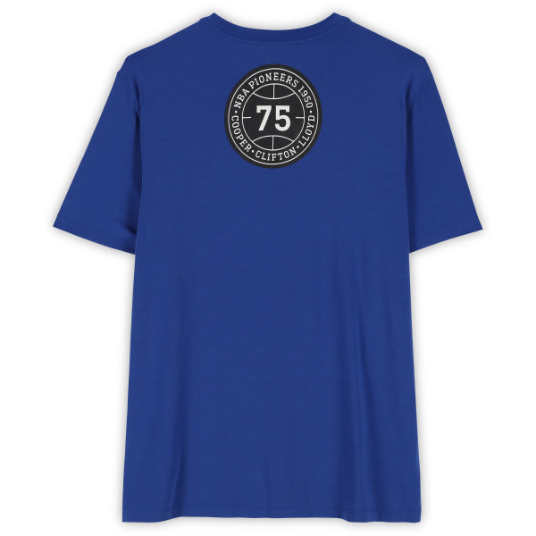 Detroit Pistons Fanatics Authentic Team-Issued Blue Black History Month Short Sleeve Shirt from the 2025-26 NBA Season
