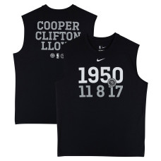 Detroit Pistons Fanatics Authentic Team-Issued Black Pioneer Classic Sleeveless Shirt from the 2025-26 NBA Season - Size XL