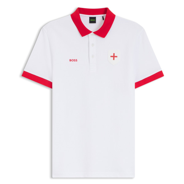 Поло England Hugo Boss Lux Paddy - White