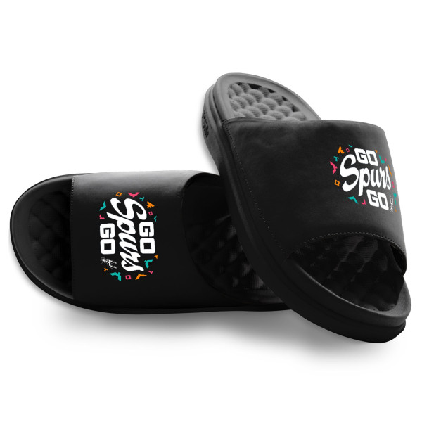 Unisex San Antonio Spurs ISlide 2026 Playoff Mantra Slide Sandals