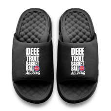 Unisex Detroit Pistons ISlide 2026 Playoff Mantra Slide Sandals