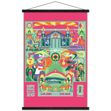 FIFA World Cup 2026 Guadalajara 22.375 x 34 Hanger Frame Poster