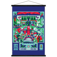 FIFA World Cup 2026 Monterrey 22.375 x 34 Hanger Frame Poster