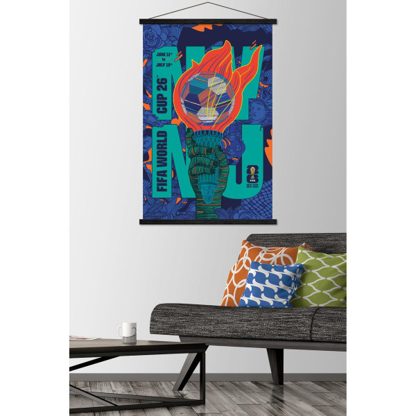 Джерси FIFA World Cup 2026 New York, New 22.375 x 34 Hanger Frame Poster