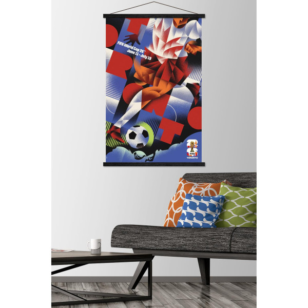 FIFA World Cup 2026 Toronto 22.375 x 34 Hanger Frame Poster
