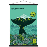 FIFA World Cup 2026 Seattle 22.375 x 34 Hanger Frame Poster