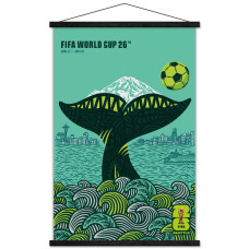 FIFA World Cup 2026 Seattle 22.375 x 34 Hanger Frame Poster