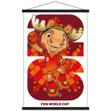 FIFA World Cup 2026 Maple 22.375 x 34 Hanger Frame Poster