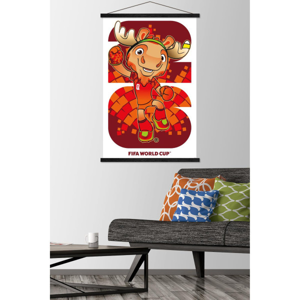 FIFA World Cup 2026 Maple 22.375 x 34 Hanger Frame Poster