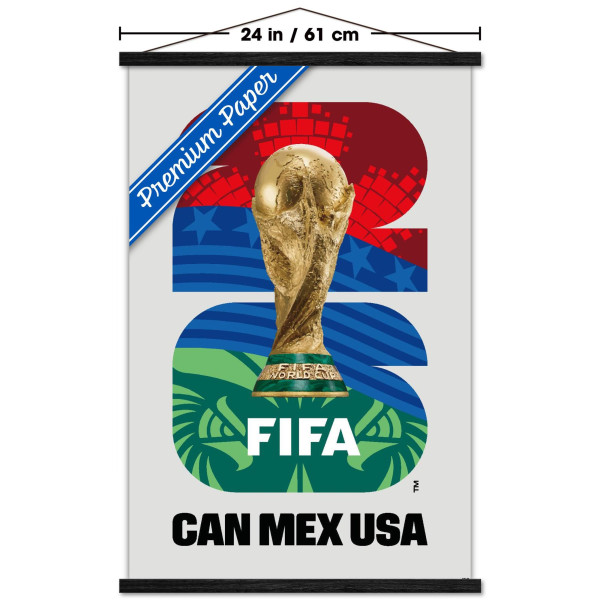 FIFA World Cup 2026 22.375 x 34 Hanger Frame Poster