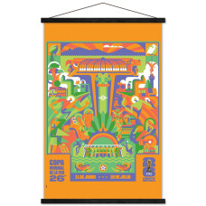 FIFA World Cup 2026 Ciudad de Mexico 22.375 x 34 Hanger Frame Poster