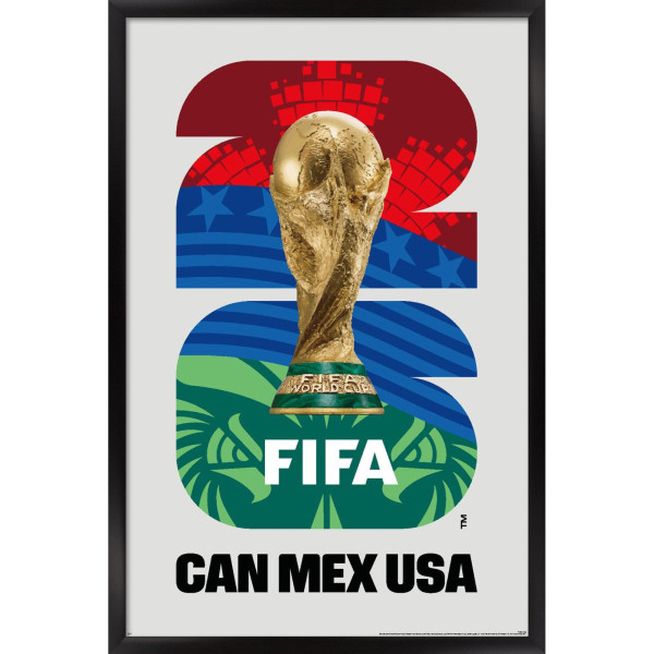 FIFA World Cup 2026 22.375 x 34 Framed Poster