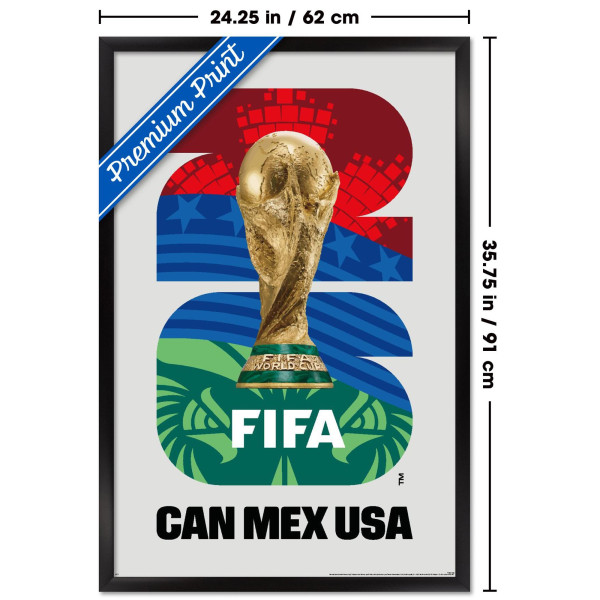 FIFA World Cup 2026 22.375 x 34 Framed Poster