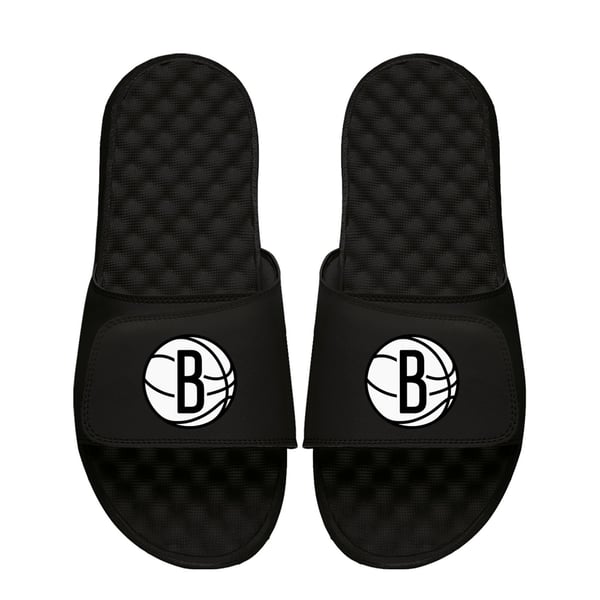 Детская Unisex Brooklyn Nets ISlide Primary Logo Slide Sandals