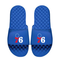 Unisex Philadelphia 76ers ISlide Royal Primary Logo Slide Sandals