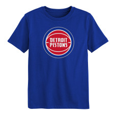Preschool Detroit Pistons Outerstuff Blue Primary Logo T-Shirt