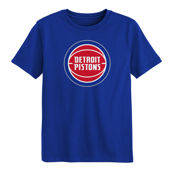 Preschool Detroit Pistons Outerstuff Blue Primary Logo T-Shirt