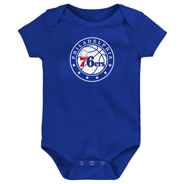 для малыша Philadelphia 76ers Outerstuff Royal Primary Logo Bodysuit
