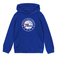 Детская Philadelphia 76ers Outerstuff Royal Primary Logo Hoodie