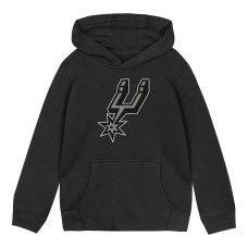 Детская San Antonio Spurs Outerstuff Black Primary Logo Hoodie