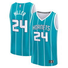 Джерси Charlotte Hornets Brandon Miller Fanatics Teal Fast Break Replica - Icon Edition