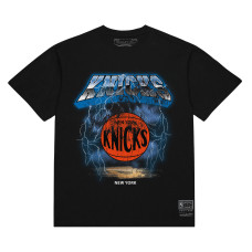 Футболка New York Knicks Mitchell & Ness Black Lightning