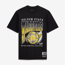 Футболка Golden State Warriors Mitchell & Ness Black Ball Out