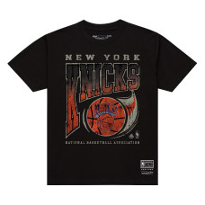 Футболка New York Knicks Mitchell & Ness Black Ball Out