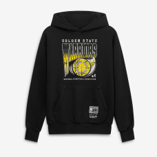 Толстовка Golden State Warriors Mitchell & Ness Black Ball Out