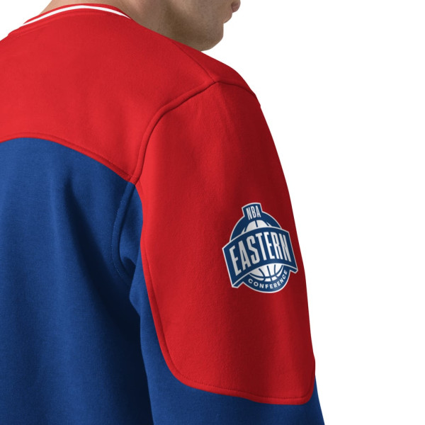 Футболка Philadelphia 76ers Starter Royal Puck Drop Long Sleeve V-Neck