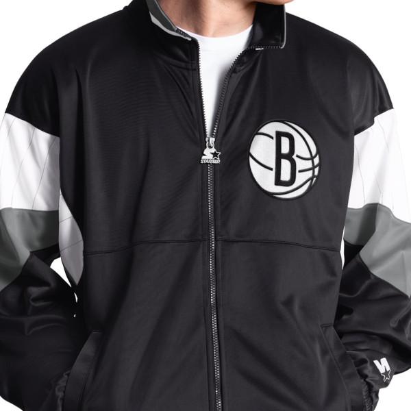 Куртка Brooklyn Nets Starter Black Legacy Full-Zip Track