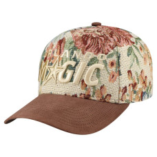 Бейсболка Orlando Magic Mitchell & Ness Tan Tapestry Wordmark Pro