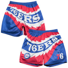 Шорты Philadelphia 76ers Chalk Line Blue Saw Blade Retro
