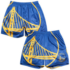 Шорты Golden State Warriors Chalk Line Royal Big Logo Retro