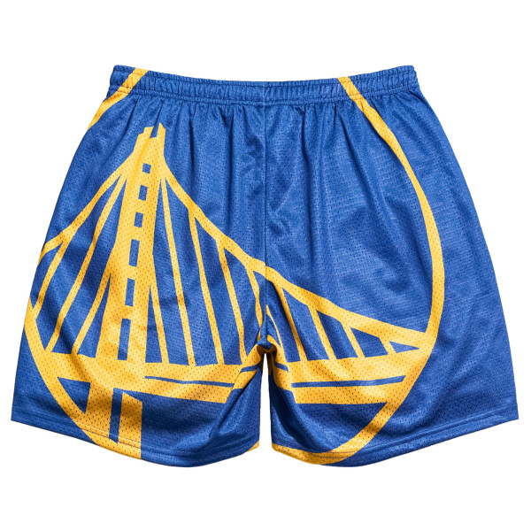 Шорты Golden State Warriors Chalk Line Royal Big Logo Retro