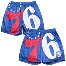 Шорты Philadelphia 76ers Chalk Line Blue Big Logo Retro