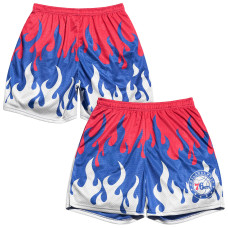 Шорты Philadelphia 76ers Chalk Line Red Flame