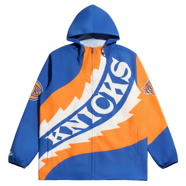 Куртка New York Knicks Chalk Line Blue Saw Blade Zip-Up