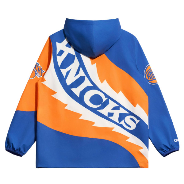 Куртка New York Knicks Chalk Line Blue Saw Blade Zip-Up