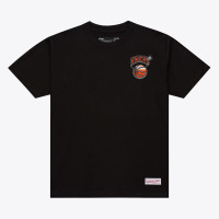 Футболка New York Knicks Mitchell & Ness Black Airbrush