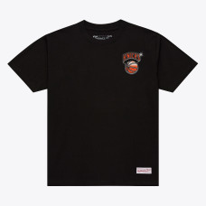 Футболка New York Knicks Mitchell & Ness Black Airbrush
