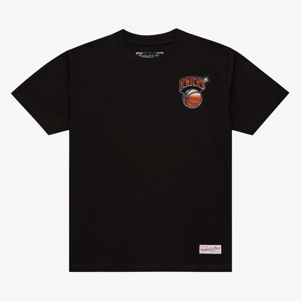 Футболка New York Knicks Mitchell & Ness Black Airbrush
