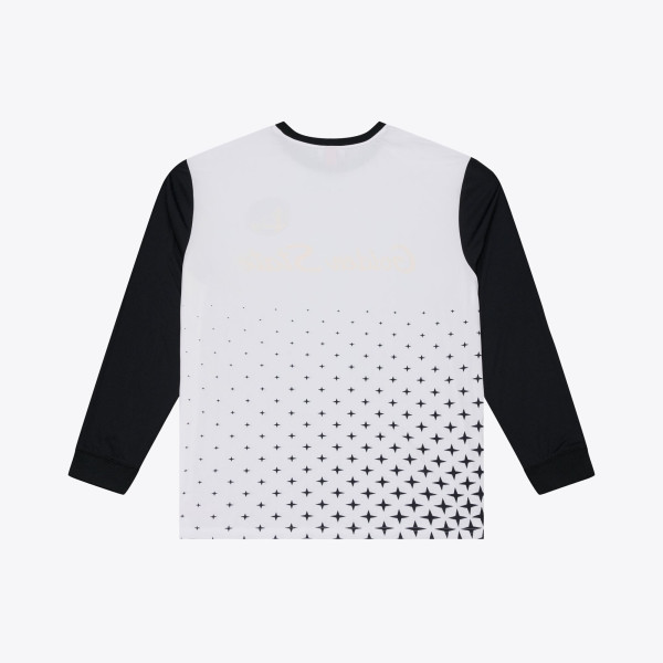 Джерси Golden State Warriors Mitchell & Ness White Long Sleeve Polo