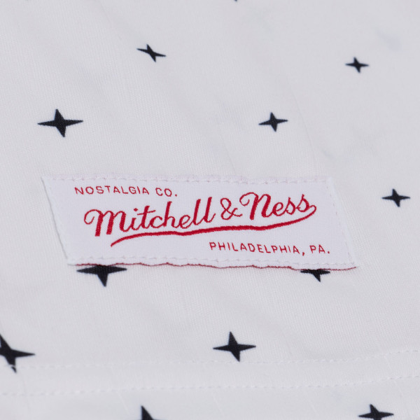 Джерси New York Knicks Mitchell & Ness White Long Sleeve Polo