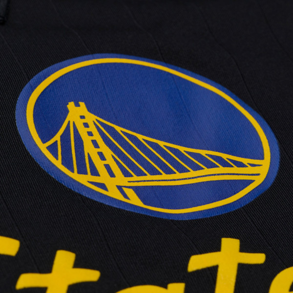 Джерси Golden State Warriors Mitchell & Ness Black Polo
