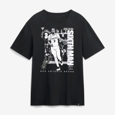 Футболка San Antonio Spurs Keldon Johnson Black 2025-26 NBA Sixth Man Legacy