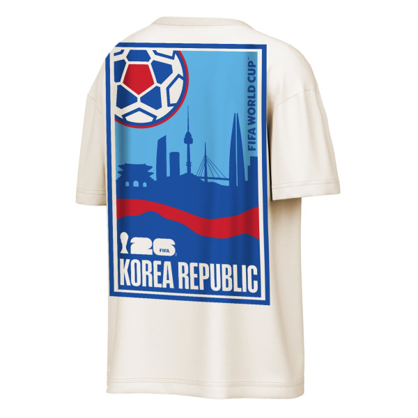Футболка Outerstuff FIFA World Cup 2026 South Korea Post Card - Natural